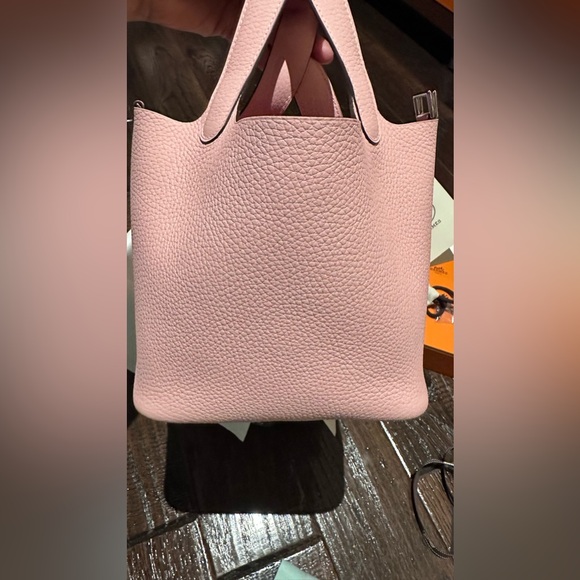 SOLD🎉BNIB Hermes Picotin 18 Rose Sakura full set - Picture 4 of 14